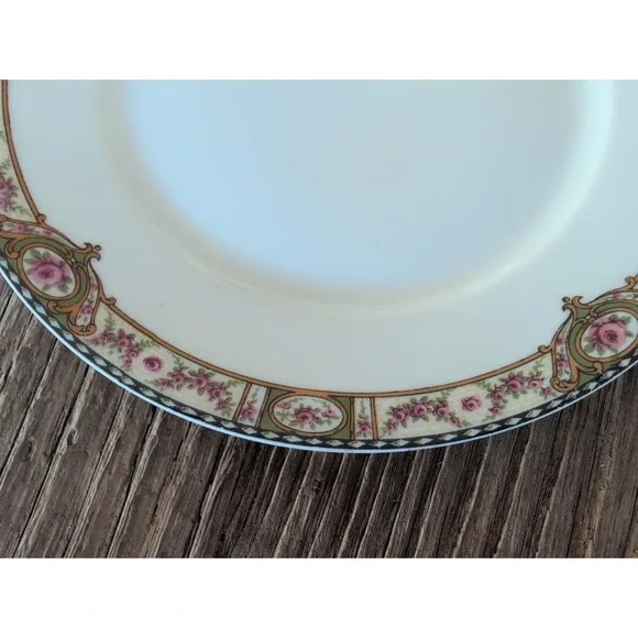 Vintage Theodore Haviland Limoges France Belfort Salad Dessert Bread Plate 3 Pcs - Picture 2 of 14